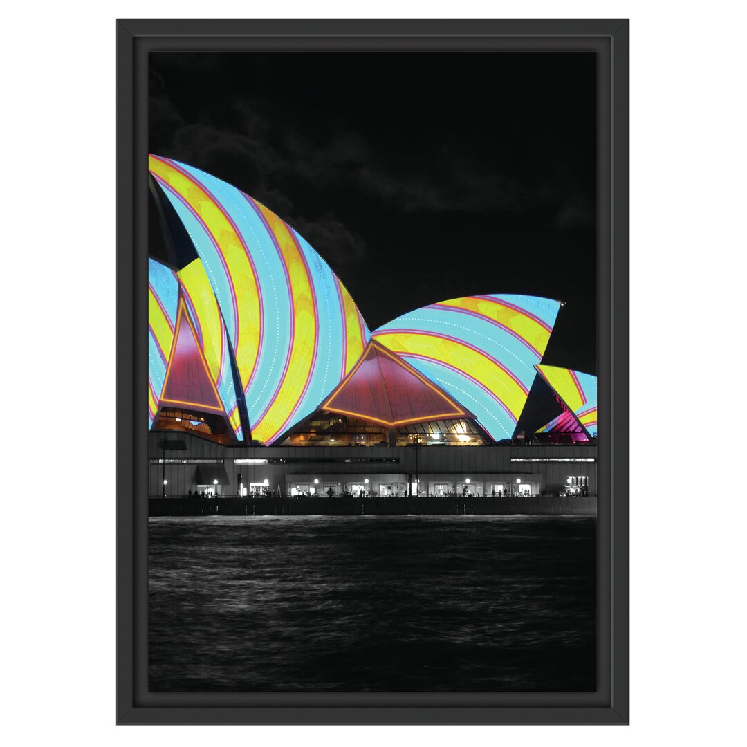 Gerahmtes Wandbild Sydney Opera House