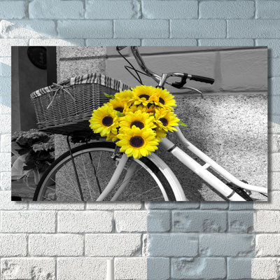 " Flowers On Bike "