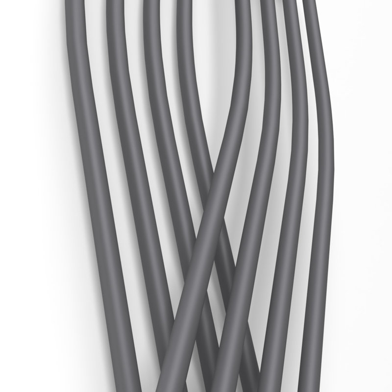 Oval Panel Radiators, Grey