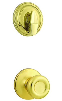 Tylo Single Cylinder Interior Knob Set (Exterior Portion Sold Separately)
