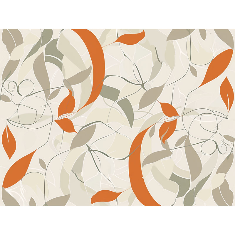 Literie fraîche en spirale à feuilles, Édredon simple TG