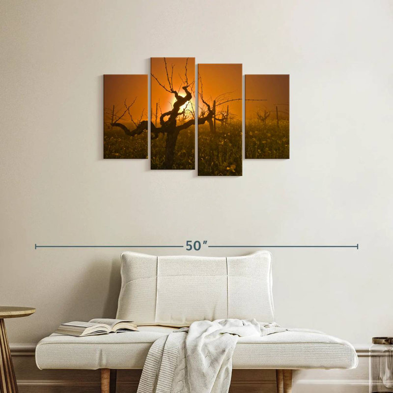 Alvord Empty Grapevine Vineyard, 22" H x 36" W