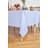 Gingham Check - 100% Pure Linen Tablecloth-99343744-99343747
