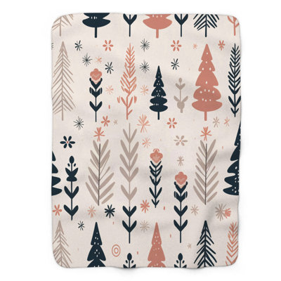 Nordic Christmas - 1 Piece Premium Sherpa Blanket