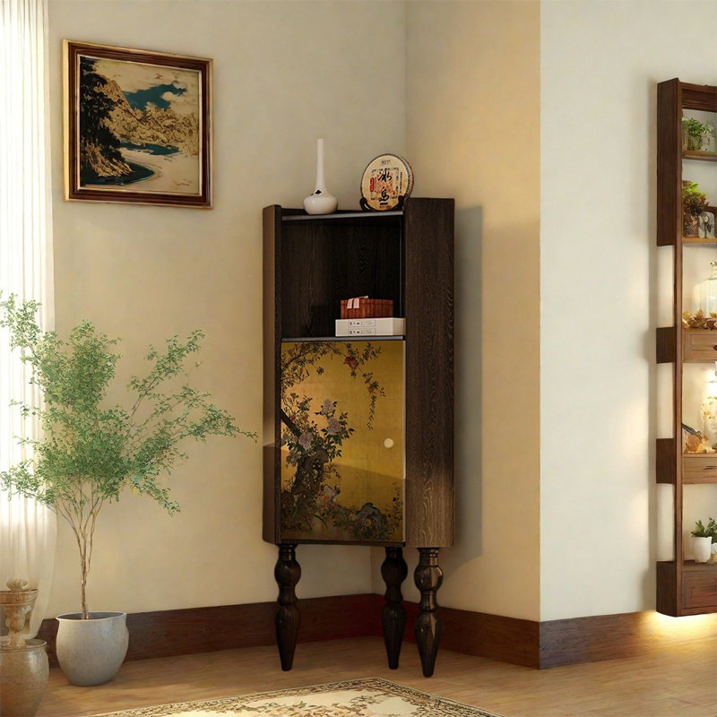 Classic Pine Wood Storage Cabinet