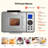 2LB 19-in-1 Bread Maker Automatic Compact Dough Machine Nonstick 3 Crust Colours