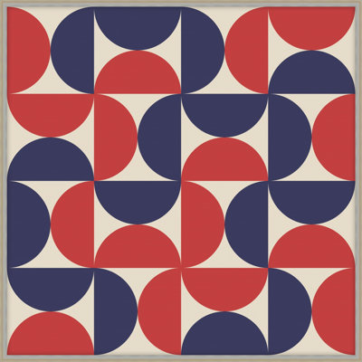 Vibrant Semicircle 5 Print