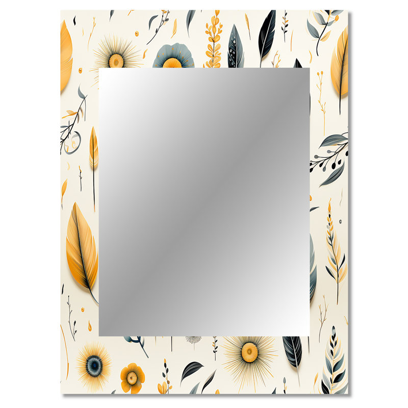 Alexo - Bohemian Wall Mirror, 40 po x 30 po