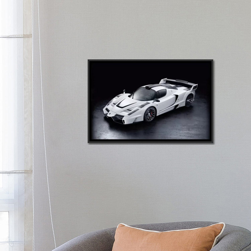 Art sur toile Lyall, «Enzo Gemballa MIG-U1», H 40 po x l 60 po x p 1,5 po, Toile tendue, Non mat