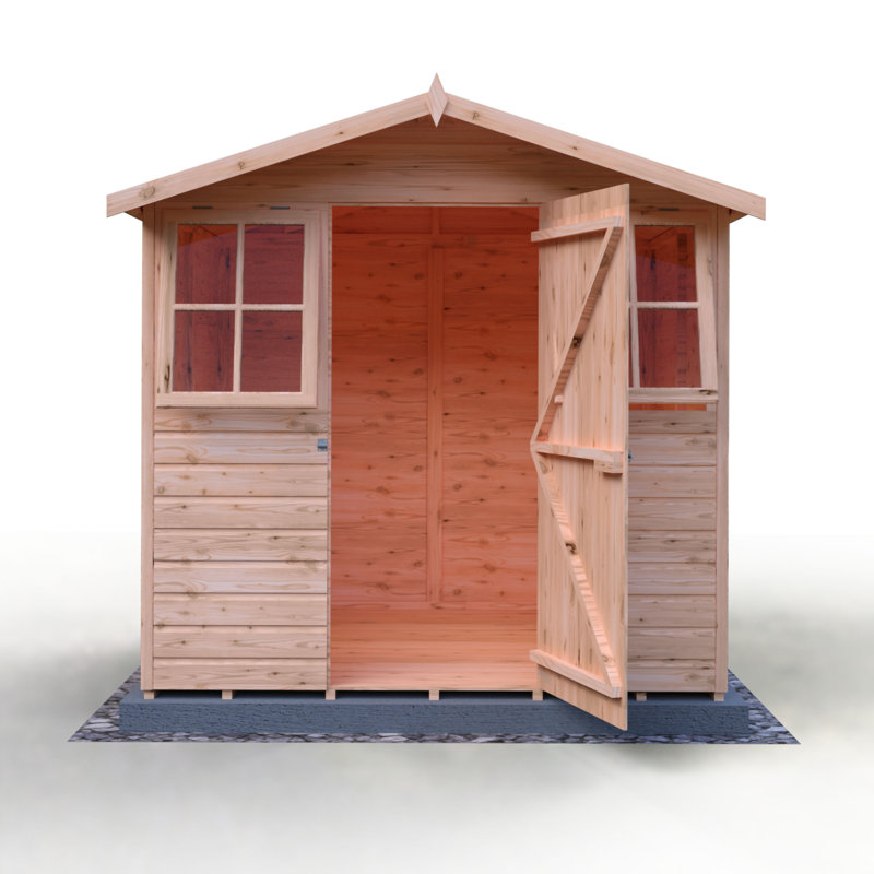 Casita 7 ft. W x 7 ft. D Shiplap Apex Shed