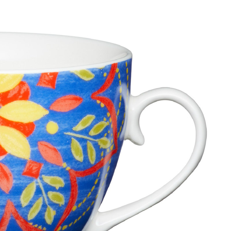 Moroccan Bone China Mug, 4