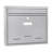 Wall Mount Multi-Purpose Locking Drop Box with Key Lock for Home Office, Grey