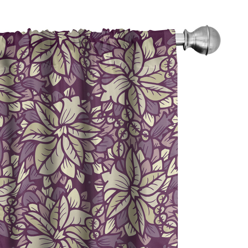 Room Darkening Curtain Pair, 28" W x 95" L