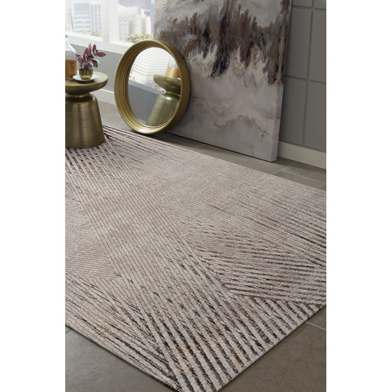 Jhane Geometric Indoor Rug, Rectangle 9'10" x 13'2"