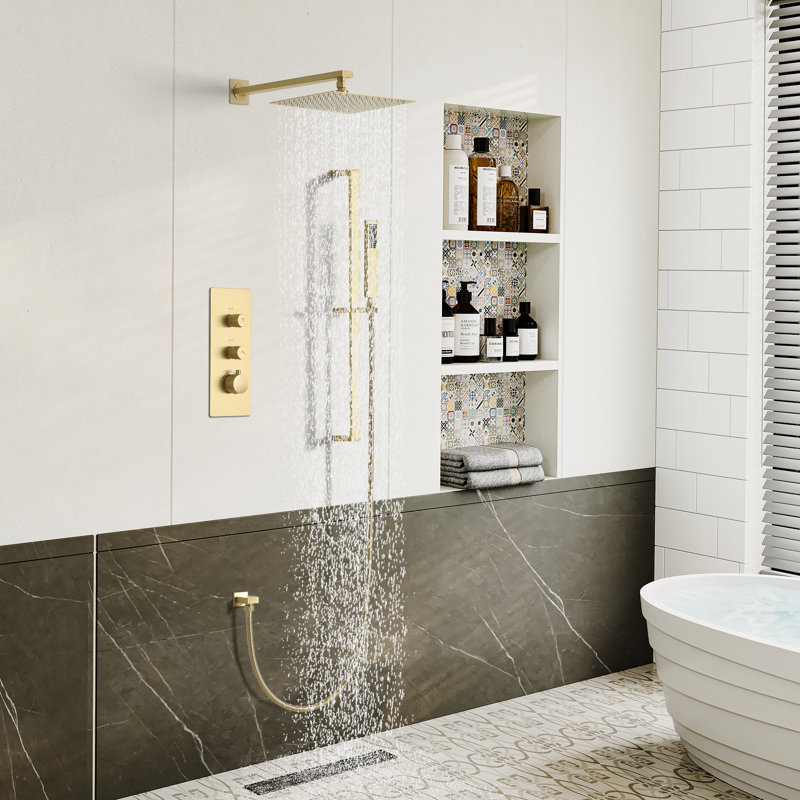Watqen Bath All-In-One Kit with Rough in-Valve