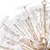 Poppy Glass Chandelier Large