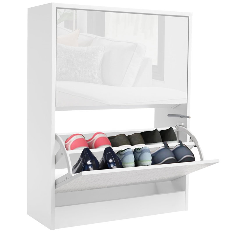 12 Pair Shoe Storage Cabinet