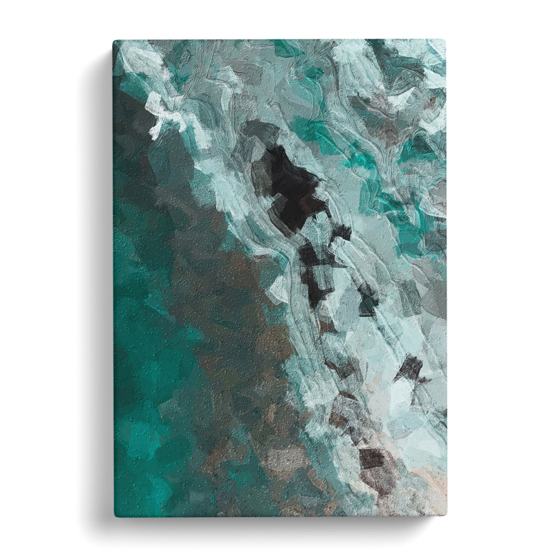 The Fog Abstract - Wrapped Canvas, 50cm H x 35cm W x 3cm D