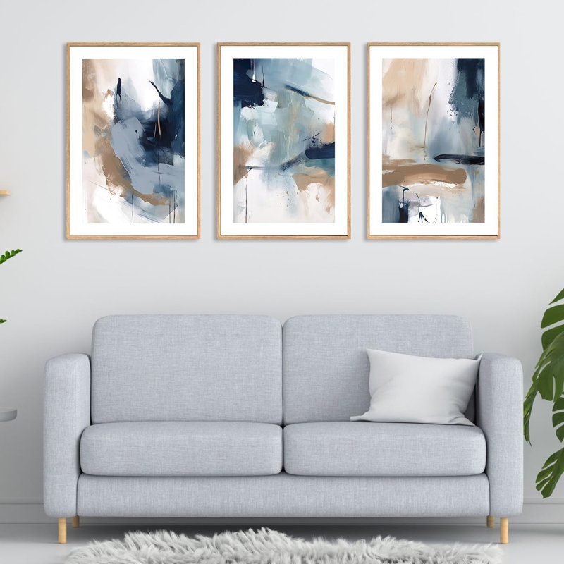3 Piece Wrapped Canvas Print