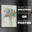 Painterly Soft Bouquet II - Impression sur toile seulement - NON-CADRE-947563664