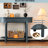 Console Table With Scratch Resistance Surface - Navy Scratch--634481407