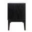 Table de chevet en bois massif 2 tiroirs Kay-98586986