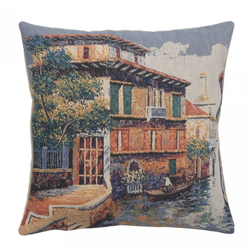 Ocean Cotton Blend Pillow Cover