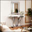 Grand miroir suspendu en cristal Crystal Diamond