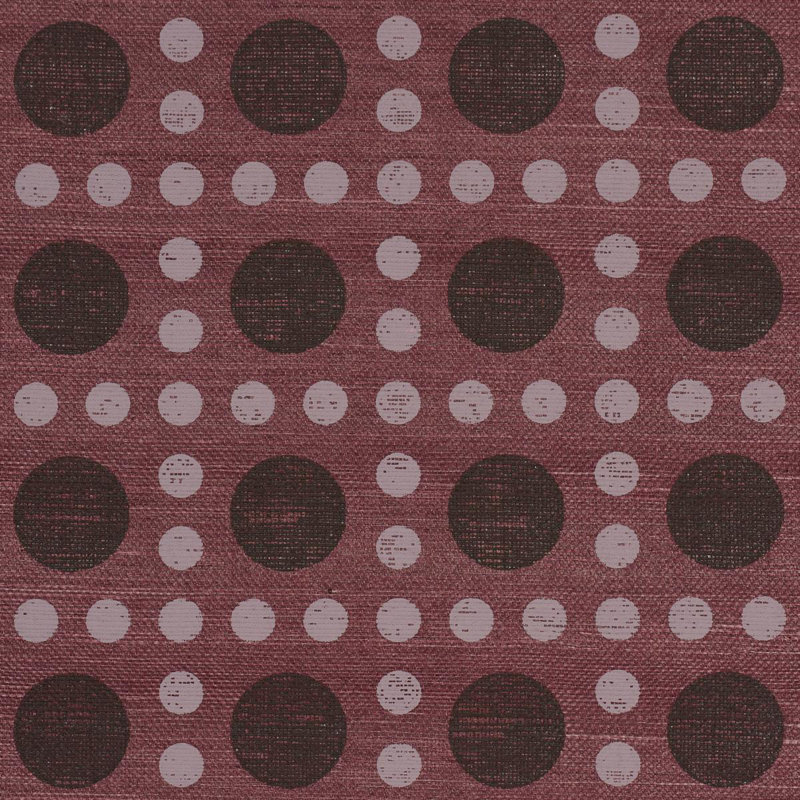 Schumacher X Backdrop Puntini Sisal Wallpaper, Purple