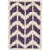 Sandbach Chevron Wool Hand Woven Area Rug
