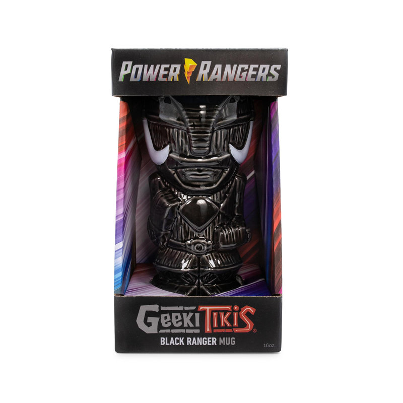 Tasse en céramique Geeki Tikis Power Rangers | Peut contenir 16 onces