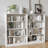 Bookshelf For Bedroom 4 Shelf Office Bookcase 48 Inches Tall Modern Wood Bookshelf For Living Room 4 Tier Wide Manga Bookshelves Library Bookcase-1893972938-1893972943
