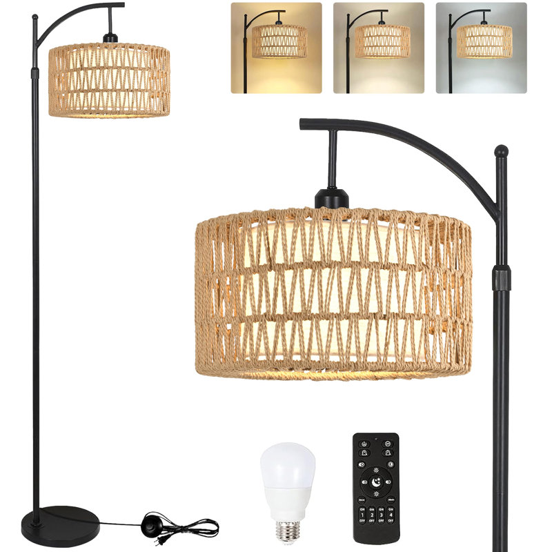 Lampe sur pied traditionnelle 65 po Gettys