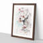 White Blossoms - Picture Frame Painting Print-56853145-56853149