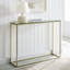 Motto 107cm Glass Top Console Table