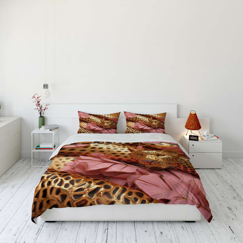 Luxury King Quilt Cover Set (3 Pieces) - 70% Polyester / 30% Cotton, 94.5 x 86.6 inches | Soft & Durable, 120 Thread Count, Button Closure Duvet Cover & Envelope Pillowcases | Machine Washable, Elegant Home Bedding