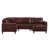 Burgundy Faux Leather sélectionné
