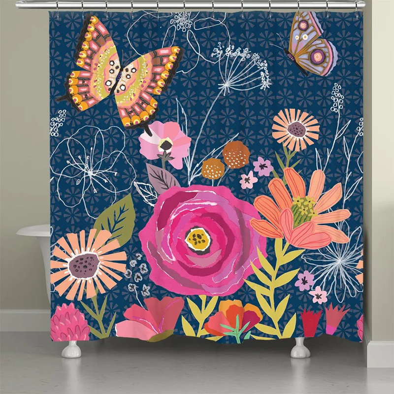 Rideau de douche Butterfly