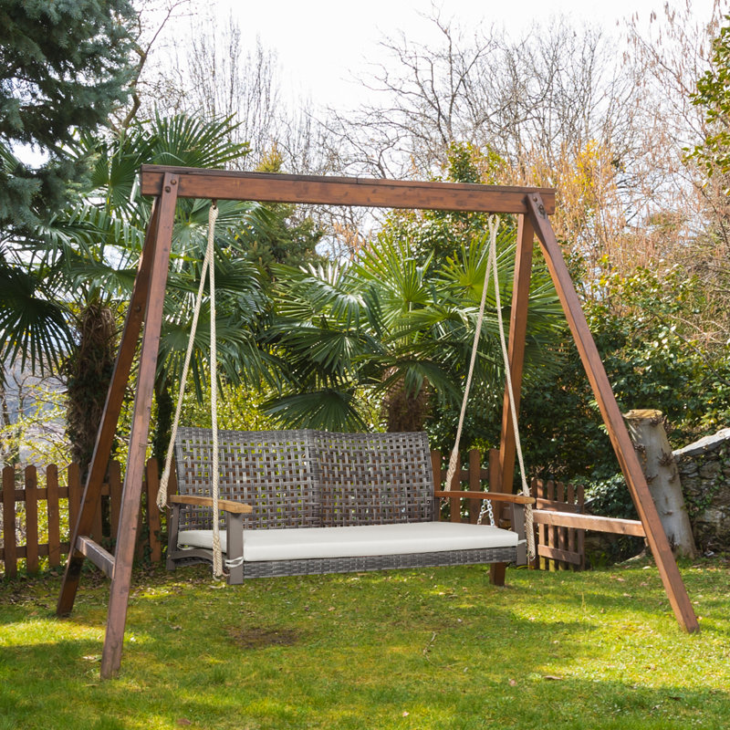 Balancelle Kamien, Blanc cassé, gris, 55"