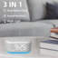 Numerical Electric Alarm Tabletop Clock in White