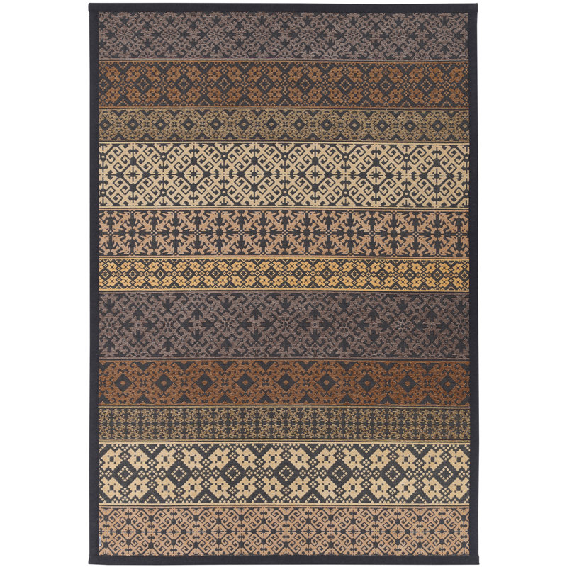 Overstreet Geometric Hand Woven Area Rug, Rectangle 160 x 230cm