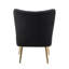 Fauteuil d'appoint en velours Elba-2037278477