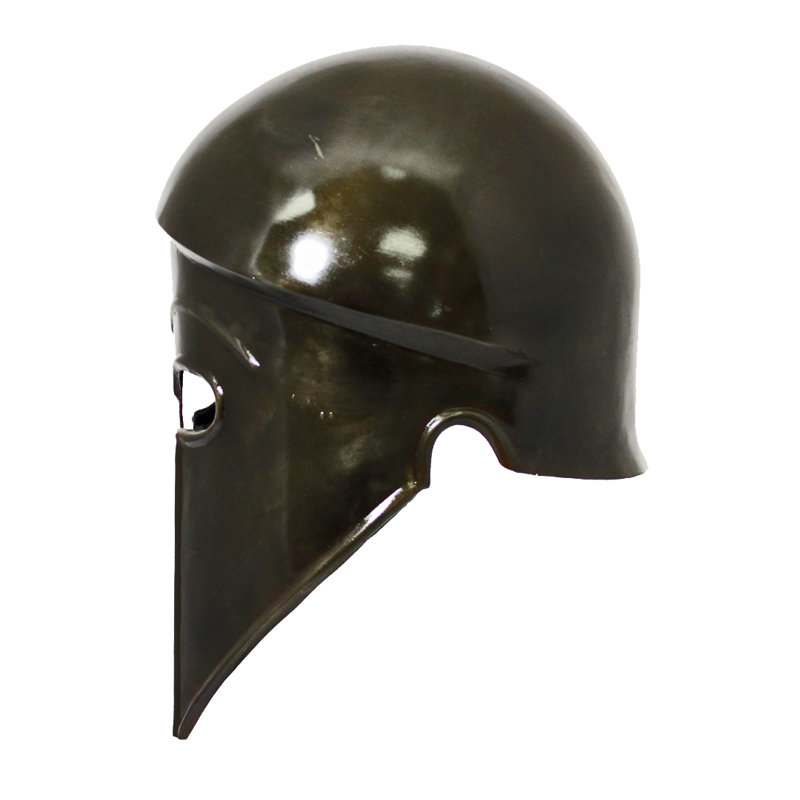 Corinthian de casque avec blindage grec replica