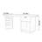 Light brown durable artificial board computer desk-1705537382