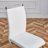 7-Piece Modern Rectangular Faux Marble Dining Set with Faux Leather Cantilever Chairs-1634376341
