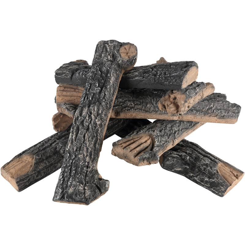 Ceramic Decorative Logs