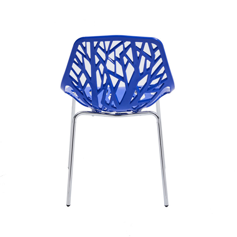 Chaise d'appoint empilable Sheppard, Bleu