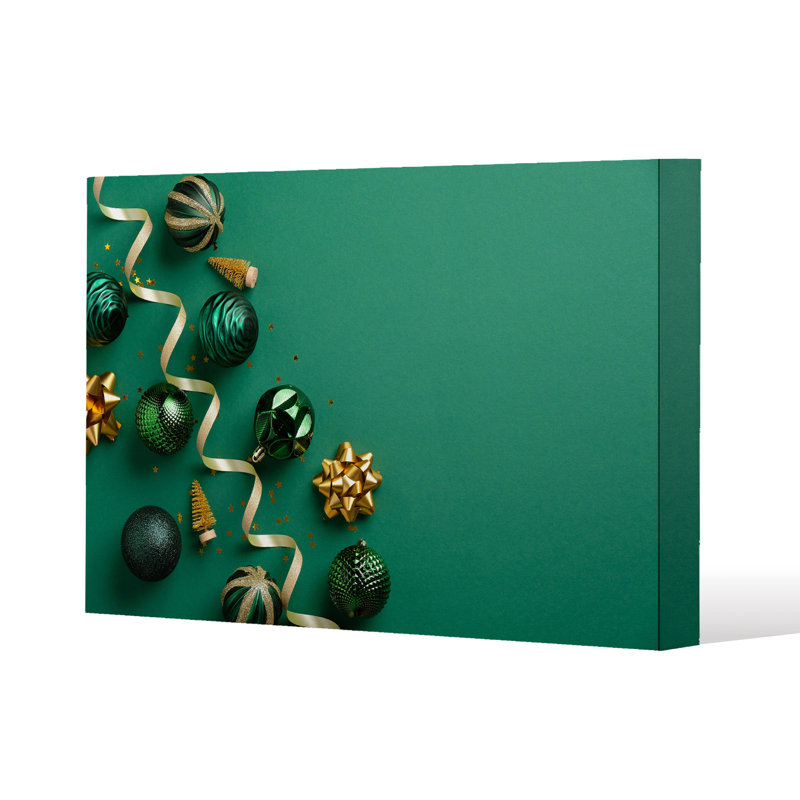 Christmas Greeting Design - Wrapped Canvas Print, 152cm H x 152cm W