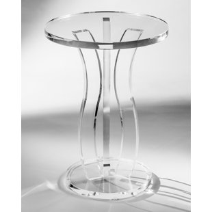 Table de bout Lotus Acrylic