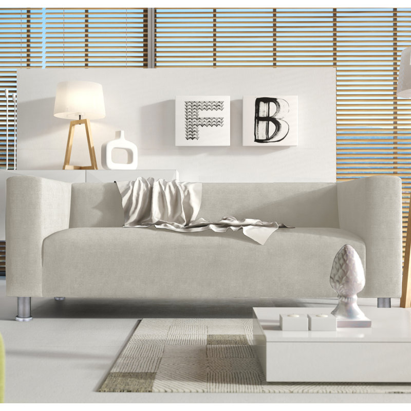 Moffitt 3 Seater Sofa, White
